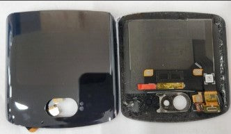 Mozomart Back Panel for Moto Razor 5G Black Mozomart Back Panel for Moto Razor 5G Black
